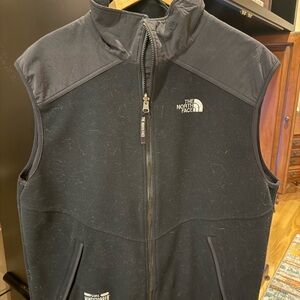 The North Face Gore Windstopper Fleece Vest Men’s Large Black Full Zip